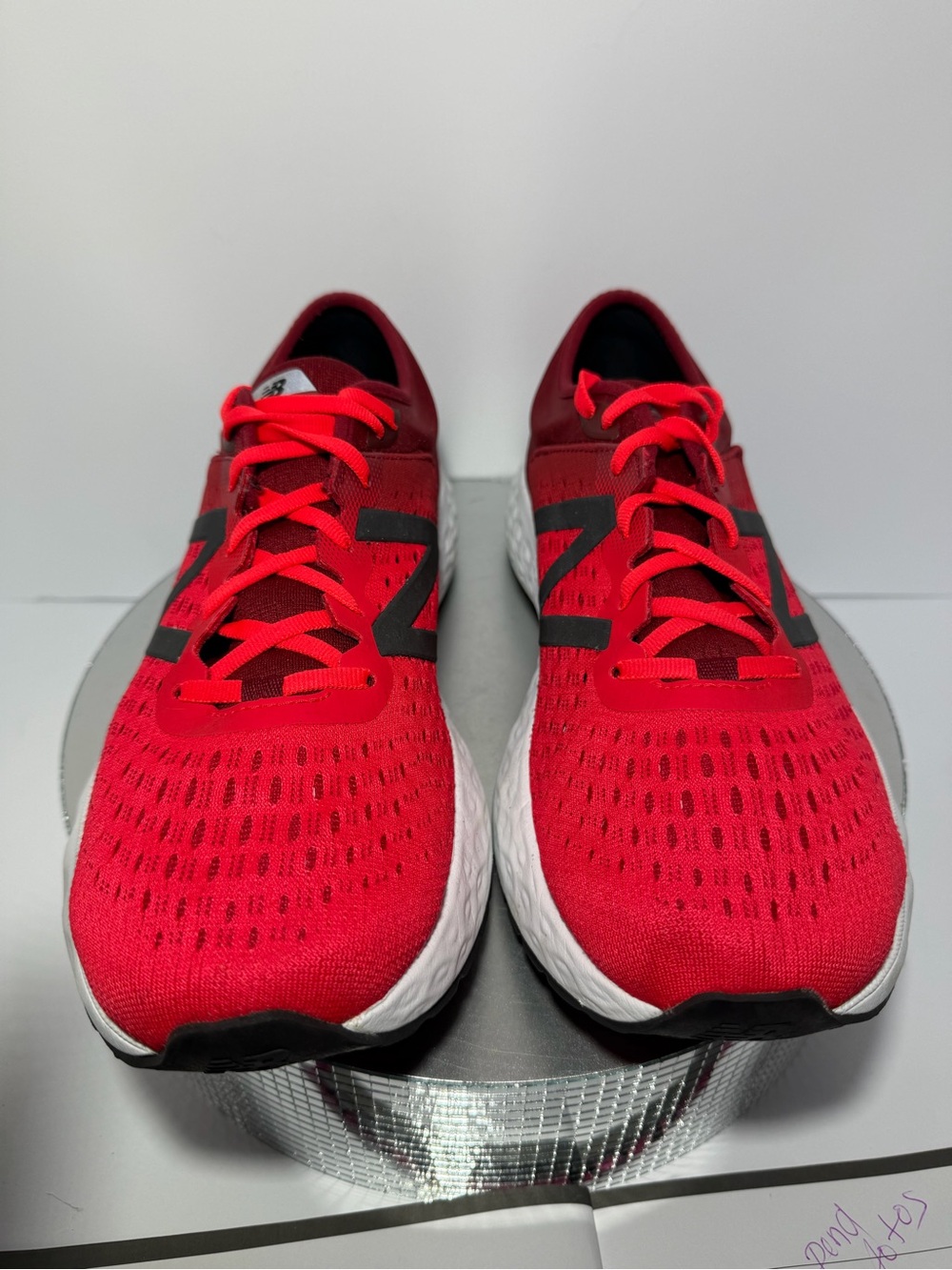 New Balance Men’s Red Athletic Running Shoes  size 10.5 Exellent conditions